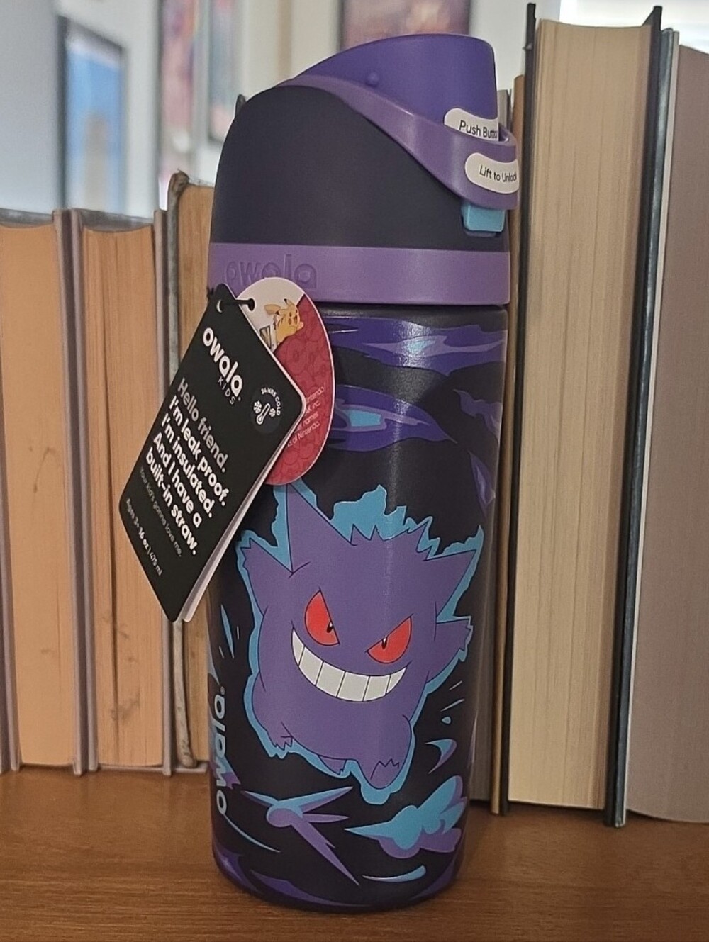Pokémon Gengar Owala 30th Anniversary FreeSip NEW With Tags